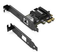 5Gb PCIe Network Card, YuanLey 5G Base-T PCI Express Ethernet Adapter with RTL8126, Support WOL, 5G/2.5G/1G/100Mbps NIC Card RJ45 Port for PC Windows/Linux OS