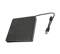 5Gbps External DVD Drive Enclosure for Laptops, Type C USB 3.0 DVD Drive Enclosure CD Drive Box, Portable Slim Optical Drive Enclosure Kit for 9.5mm 9mm S ATA CD DVD BD Drives (A)