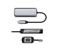 5Gbps USB C to RJ45 Ethernet Adapter Fast Speed Aluminum for Laptop Tablet Portable USB C Adapter