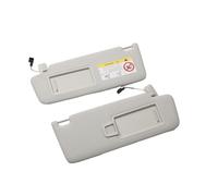 5GG857551 5GG857552 Car Gray Front Interior Sun Visor Sun Shade Left & Right Compatible For VW CC Golf Jetta MK7 Passat B8 T-ROC T-Cross(Left Right)