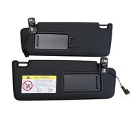 5GG857552 For VW For Golf 7 MK7 2013-2021 5GG857551 Black Front Sun Visor Panel With Makeup Mirror Sunshield Auto Parasol(1pair)