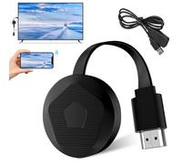 5GHz Chrome Cast Device Connector, Wireless Chromecast Device for TV, 4K 1080P HDMI Display Adapter Support Miracast/DLNA/Airplay Compatible for Android 4.4 or above, IOS, Windows, Mac