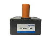 5GN Gearbox for 40W induction AC electronic starter, 90mm flange electronic starter gear reducer for 40W 70W 120W DC electronic starter(Ratio 150 to 1)