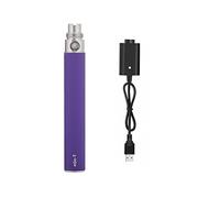 5GVAPE EGO T Electronic Cigarette Battery,eGo-T Rechargeable Long Lasting 1100mAh,eGo 510 Thread E-Shisha Hookah Vape Battery for CE4 Tank Atomizer,No Nicotine No E Liquid (Purple), 1.0 gram