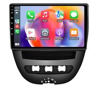 5GWiFi Upgrade Car Stereo Radio for Toyota Aygo/Peugeot 107 /Citroen C1 2005-2014 Wireless Carplay and Android Auto GPS Navigation - 4GB+32GB 9 inch Touchscreen Bluetooth RDS FM SWC