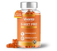 5HXT Pro 5HTP Gummies (Orange Flavour) - 5 HTP High Strength 200mg Griffonia Seed Extract Plus B6 - Natural 5HTP Supplement Standardised to 10% 5-HTP - 90 Vegan Sugar Free Gummies