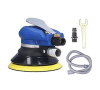 5in Air Sander Pneumatic Orbital Grinder, High - Speed 10000RPM Polisher with Vacuum Dust Extraction, Alloy Steel Body for Auto Body Sanding and Polishing (EU Style)