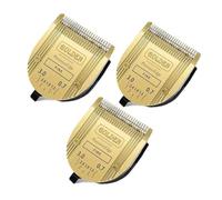 5in1 Pet Dog Adjustable Detachable Blade, Compatible for WAHL Arco, Compatible for Bravura(3pcs/Gold)
