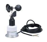 5in1 Weather Sensor with 2m Cable - Measures Wind Speed, Direction, Temperature, Humidity & Air Pressure for Outdoor Use (DC 9-30V, IP64)
