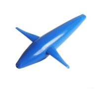 5inch Bird Shaped Tuna Teaser Big Game Lure with Hole for Easy Rigging for Offshore Fishing and For Daisy Chain Setup (Navy of Blue)