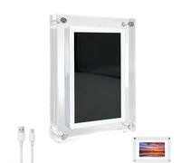 5Inch Digital Photo Frame,WiFi Digital Picture Frame Built in 4GB Memory,Acrylic F-rame Design,IPS Touchscreen,Easy to Share Photos or Videos Anywhere