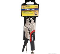 5Inch Locking Pliersm, Self-Locking and Quick-Releasing with Soft Grip, 125mm Length Curved Jaw Pliers, Chrome Plated