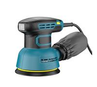 5Inch Random Orbit Sander Polisher 6 Variable Speed 3000-12000RPM for Woodworking with Box and 5pcs Sanding Sheet Polishing Sander