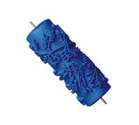 5Inch Rubber Paint Roller Patterned Paint Roller for Artistic Painting on Various Surfaces Including Wood and Wall Texture for Drywalls Mud