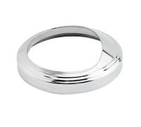 5inch Speedometer Trim Ring Visors For Heritage Softail Road King Fat Boy Deluxe Glide Dyna Silver