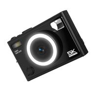 5K Digital Camera 64MP With Beauty Filter Autofocus Camera For Trendy Parties And Travel With 18X Zooming Kids Gift Beauty Filter