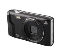 5K Digital Camera 72MP Retro UHD Vlog Camera for Photography Friends & Family Rechargeable Battery (Black)