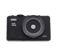 5K Digital Camera for Beginners Teens, 5K UHD 75MP Point and Shoot Camera with 3 Inch Screen, Autofocus Anti Shake 18X Digital Zoom Vlogging Cam for Photography (128G)