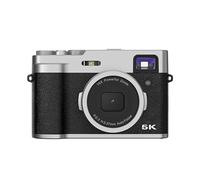 5K HD Digital Camera with Dual Front and Rear Cameras, Fast Viewfinder Shooting, Mirrorless Design