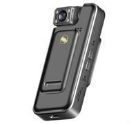 5K Resolution WiFi For Body Camera With 180 Degree Rotatable Lens, For Night, Motion Detection, Loop Recording, And Back Clip Mount(2K)