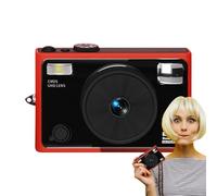 5K SLR Travel Camera, Compact Digital Camera, Professional Photography Tool, Anti-Shake Technology, 2.8-Inch IPS Display, Black, Ideal for Vlogging Content Creation