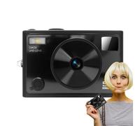5K SLR Travel Camera, Compact Digital Camera, Professional Photography Tool, Anti-Shake Technology, 2.8-Inch IPS Display, Black, Ideal for Vlogging Content Creation