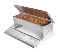 5KG Automatic Chicken Feeder Rat Proof, 8L Large Treadle Chicken Feeder, Rat-proof Farm Yard Poultry Feeders Feeding Trough for Duck Poultry