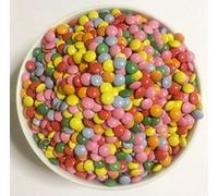 5kg | Choco Bright Coloured Chocolate Beans Sugar Coated 5mm Size **Free Post** Sweets Candy Cake Decorations Rainbow Coloured Red, Blue, Yellow, Pink, Orange, Green Choco Chips Chocolate Drops