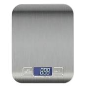 5Kg Kitchen Digital Scale Stainless Steel Precise Small Platform Food Coffee Balance for Cooking(White 5kg 1g)
