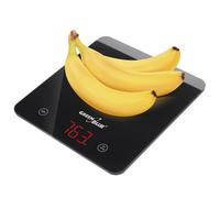 5kg Kitchen Scale Digital Black Glass Automatic Shut-Off 1g Accuracy Meal Prep