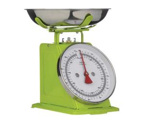 5kg Lime Green Retro Kitchen Scale | Olivier