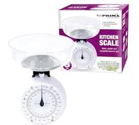 5kg Retro Kitchen Scale Mechanical - Round Vintage Dial for Cooking Baking | Compact Traditional Analogue Food Weighing Scale 5kg