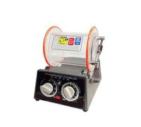5kg Rotary Tumbler Jewelry Polisher Bead Surface Cleaner Drum Polishing Finisher Machine KT2000 with Timer for Chamfering for Workpiece Surface