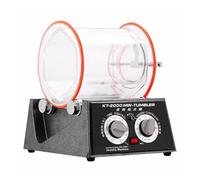 5kg Rotary Tumbler Jewelry Polisher Bead Surface Cleaner Drum Polishing Finisher Machine with Timer for Chamfering for Workpiece Surface