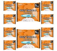 5Kg Salt Tablets | Water Softener | Food Grade | Compatible to All Water Softner Machines 100% Genuine British water softener salt tablets 5kg, Salt Tablet (10)