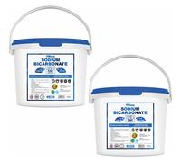 Baking Soda, Sodium Bicarbonate 100% Pure Food Grade Bicarb Bicarbonate Baking Soda Bucket for Cooking, Cleaning, Baking, Bath Bombs, Odours, Teeth MADE in UK by PSN (5KG)