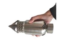 5kg SS Rotary Sewer Nozzle 1" Female 215L | High pressure dredge clogged pipes(1inch 3KGS 250L)