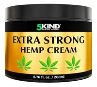 5Kind Extra Strong Hemp Cream 200ml High Strength Hemp Oil and Arnica Cream