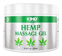 5kind Hemp Active Gel 200ml - High Strength Formula - Natural Cooling Massage for Back, Muscles, Feet, Knees, Neck & Shoulders