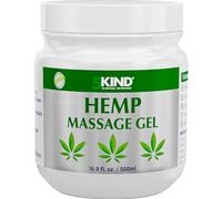 5kind Hemp Active Gel 500ml - High Strength Hemp Oil Formula - Natural Massage Gel for Back, Muscles, Feet, Knees, Neck & Shoulders - Hemp Gel Muscle Rub Rich in Natural Extracts