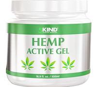 5Kind Hemp Active Gel 500ml - Natural High Strength Hemp Massage Gel