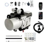 5KW 12V 24V Diesel Water Heater - Hydronic Parking Liquid Fuel Heater for Engine Preheating - Remote Control Engine Warmup System for RV Motorhome Van Bus