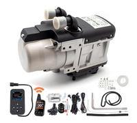 5KW 12V Diesel-Powered Hydronic Coolant Heater with 700m Remote Control | Water Heater & Temperature Control System for Motorhome, Boat, Caravan, Bus | Programmable Timer & Adjustable Heating
