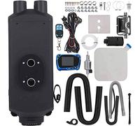 5KW Diesel Heater 24V Diesel Air Heater Automatic Control 10L Tank LCD Switch Silencer for Cars, Buses, Trucks, Engineering Vehicles -5KW-24V