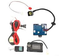 5KW Diesel Parking Heater with LCD Switch Controller Enabled Remote and Wiring Harness for 12V 24V Applications (24V)