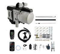 5KW Hydronic Diesel Heater 12V 24V, Water Parking Liquid Heater for Caravans Trucks Boats, Engine Preheater with Smart LCD Control and Remote Startup System(12V)