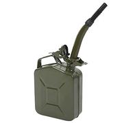 5L 0.6mm American Oil Barrel with Inverted Oil Pipe, Portable Jerrycan Fuel Can Metal Petrol Can Water Container Cans, Small Liquid Storage Canister For Diesel, Petrol, Oil & Water Container (T1)