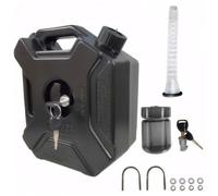 5L/1.3 Gallon Antistatic UTV Gas Can with Mounting Bracket, Leakproof Portable Fuel Container with Handle for Motorcycles, ATVs, SUVs & Outdoor Power Equipment