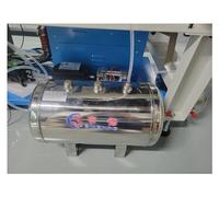 5L 10L 20L 30L 40L 50L Air Reservoir Tank Stainless Steel for Compressor/Air Pump, Air Buffer Tank/High Pressure Air Tank/Horizontal Air Storage Bladder Containers with Mounting Kit (Size : 20L/5.