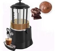 5l/10l Electric Machine Hot Chocolate Warmer(30℃-90℃), Chocolate Dispenser W/LED Display, for Heating Chocolate, Coffee, Milk, Tea, Juice,Black-5L